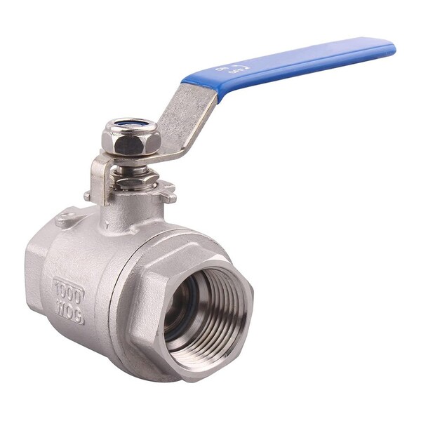 3/4 Inch Stainless Steel 304 Ball Valve, 1000 WOG